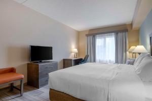 TV o dispositivi per l'intrattenimento presso Comfort Inn & Suites Boulder