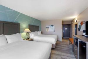 Letto o letti in una camera di Comfort Inn & Suites Boulder