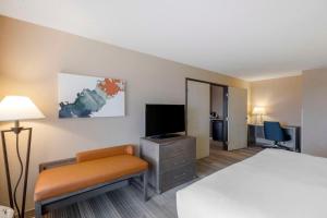 TV o dispositivi per l'intrattenimento presso Comfort Inn & Suites Boulder