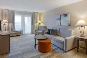 Area soggiorno di Comfort Inn & Suites Boulder
