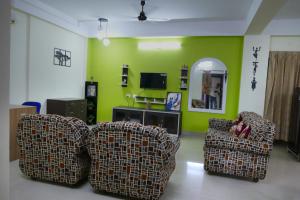 Μια τηλεόραση ή/και κέντρο ψυχαγωγίας στο Dreams Abode 3BHK