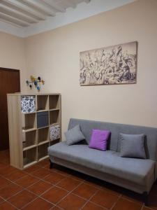 Posezení v ubytování L'antica dimora Torre di Cascina