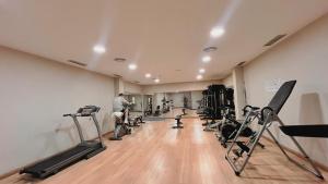 Fitness centrum a/nebo fitness zařízení v ubytování Hotel-Apartamentos Tartesos