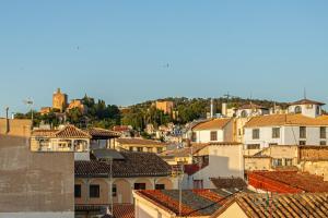 Ein allgemeiner Blick auf Granada oder ein Stadtblick von des Hotels aus