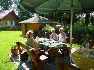 Hosté ubytování Ferienhaus Zum Kammergut LINKS oder RECHTS