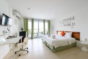 Postel nebo postele na pokoji v ubytování Little Home Ao Nang