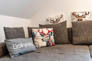 Posezení v ubytování Haus Panoramasicht