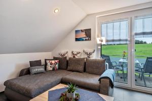 Posezení v ubytování Haus Panoramasicht
