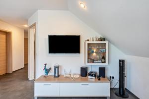 TV a/nebo společenská místnost v ubytování Haus Panoramasicht