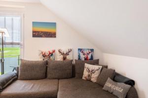 Posezení v ubytování Haus Panoramasicht