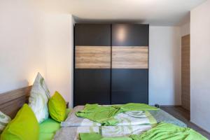 Postel nebo postele na pokoji v ubytování Haus Panoramasicht