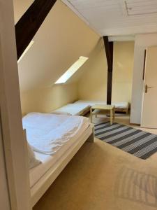 Katil atau katil-katil dalam bilik di Hübsches 1-Zimmer Appartement