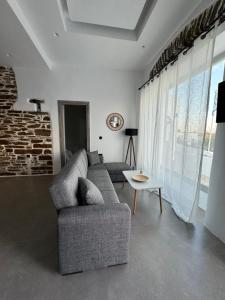 Гостиная зона в Bakery House Triantaros Tinos