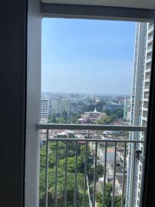 Nespecifikovaný výhled na destinaci Medan nebo výhled na město při pohledu z apartmánu