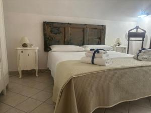 Ένα ή περισσότερα κρεβάτια σε δωμάτιο στο Maison Chèrie