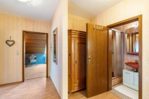 Postel nebo postele na pokoji v ubytování Haus Berger