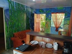 Posezení v ubytování Casa Osa Bella de Arte