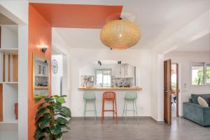 Nhà bếp/bếp nhỏ tại Villa Diané