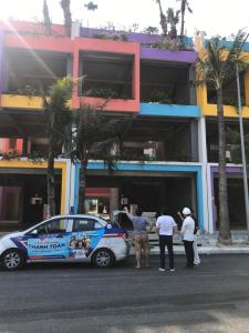 Επισκέπτες που μένουν στο Thanh Bình Homestay