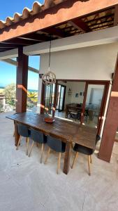 Balkón nebo terasa v ubytování DUPLEX TAIBA BEACH RESORT