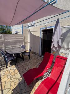 Balkon lub taras w obiekcie Apartments Different Colours