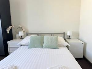 Postel nebo postele na pokoji v ubytování Hotel Mazowiecki WOW