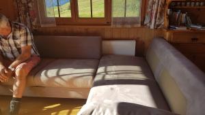 Posezení v ubytování Chalet Heinzenberg