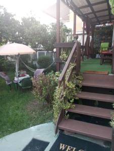 Vonkajšia záhrada v ubytovaní Anna's bella casa