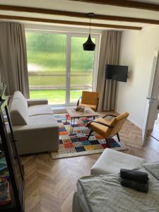 Posezení v ubytování Apartmán Stanka 002