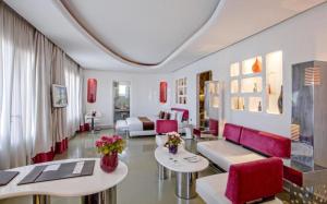 Posezení v ubytování La Renaissance hôtel Marrakech
