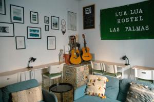 Setusvæði á Lua Lua Hostel Las Palmas
