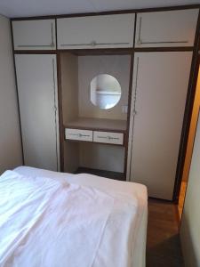 Postel nebo postele na pokoji v ubytování Kemp Ahooj