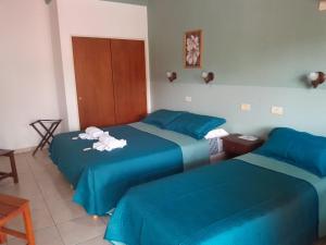 Postel nebo postele na pokoji v ubytování Apart Hotel Nonquen