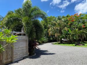 Zahrada ubytování Villa bleu karaïbes
