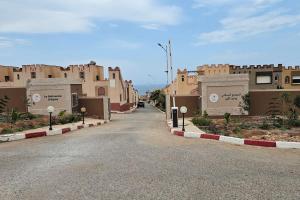 The surrounding neighborhood or a neighborhood close to the holiday home