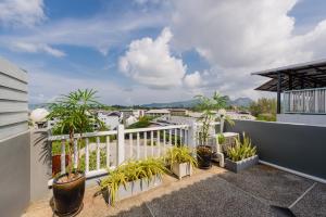 Balkón nebo terasa v ubytování Little Home Ao Nang