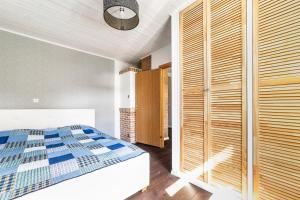 Ένα ή περισσότερα κρεβάτια σε δωμάτιο στο Niine 5 apartments