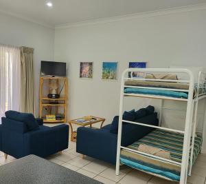 Voodi või voodid majutusasutuse Coral Suite in Resort Complex toas