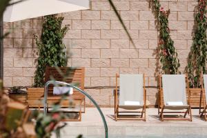 Bazén v ubytování Hotel Bon Repòs l'Ametlla de Mar nebo v jeho okolí