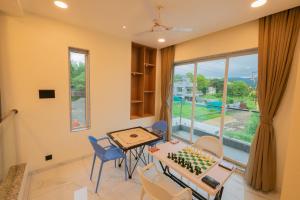 Posezení v ubytování Casabliss Staycation