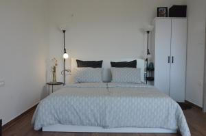 Postel nebo postele na pokoji v ubytování Apartma Tomažič