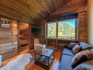 Posezení v ubytování Appartement La Clusaz, Les Fiaux 4 personnes