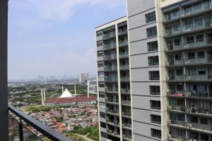 Vedere generală la Jakarta sau o vedere a orașului de la acest apartament