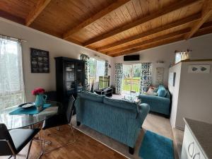 Zona d'estar a Tree Top Cabin树上小木屋Bay of islands, Paihia