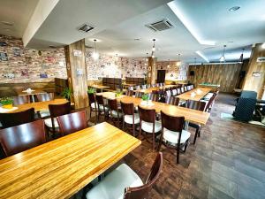 Posezení v ubytování Motel Olympland