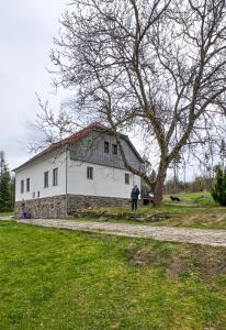 Zahrada ubytování Samota u veverek