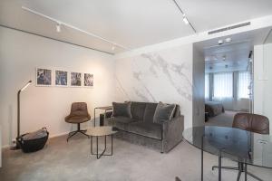 Posezení v ubytování Boutique Hotel Herman K