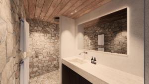 Koupelna v ubytování Suite - 2 personen - Woodz Lodges