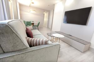 TV a/nebo společenská místnost v ubytování Hotel Alfonso VIII
