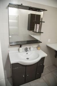 Bilik mandi di Appartement au cœur du village